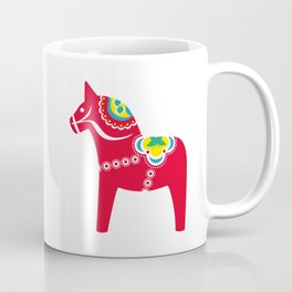 Swedish Dalahäst Coffee Mug