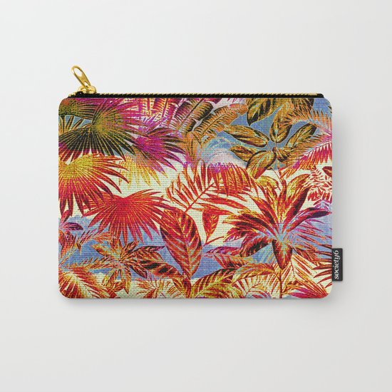 tropical beach Carry-All Pouch