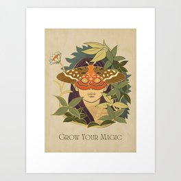 Grow Your Magic Art Print