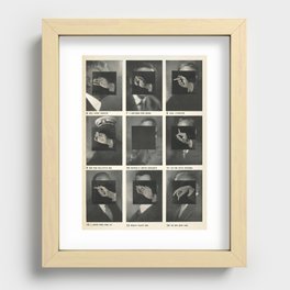 v important smokers Recessed Framed Print
