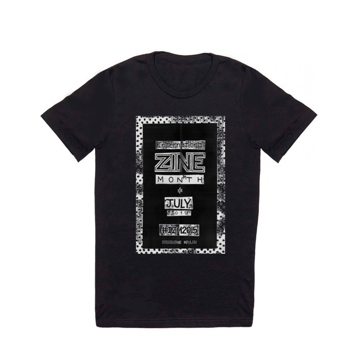 International Zine Month 2015 T Shirt
