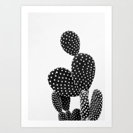 cactus vertical Art Print
