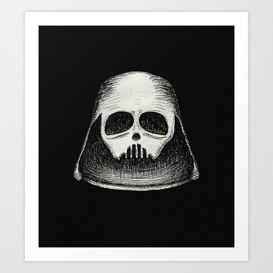 Death Vader Art Print