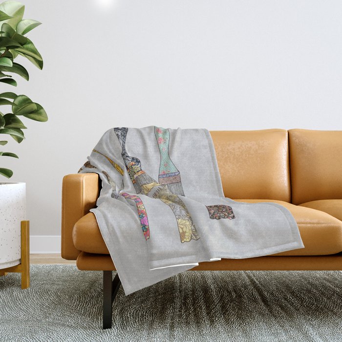 color your life Throw Blanket