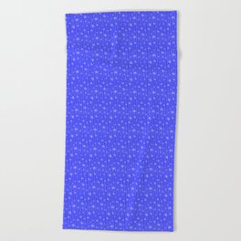 children's pattern-pantone color-solid color-lilac Beach Towel
