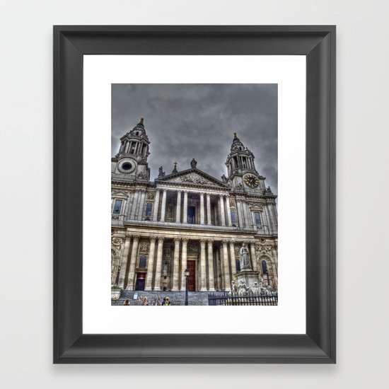 St. Paul's Cathedral, London Framed Art Print