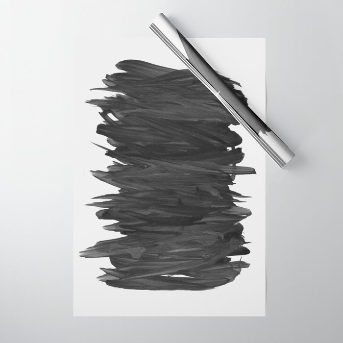 Abstract Minimalism 2 Minimal Ink Decor Art Society6 Wrapping Paper By Anitabellajantz