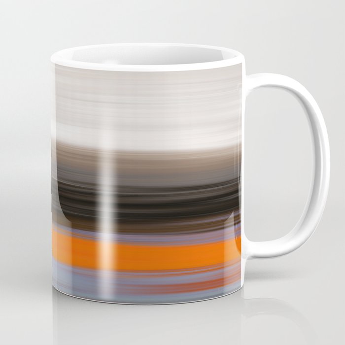 Siesta - Modern Contemporary Abstract Sunrise Landscape Art Coffee Mug