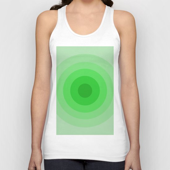 Shades Of Green Unisex Tank Top