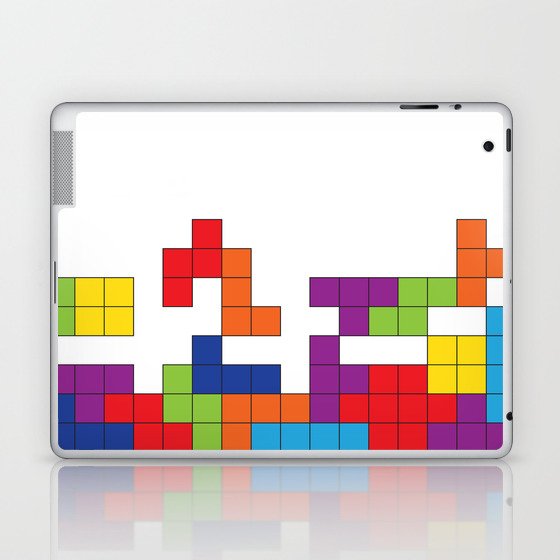 Tetris Laptop & iPad Skin