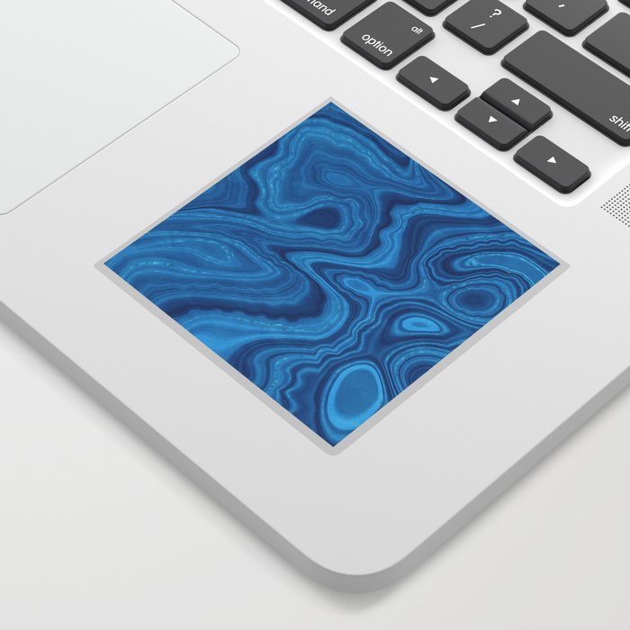 Blue Agate Texture 07 Sticker