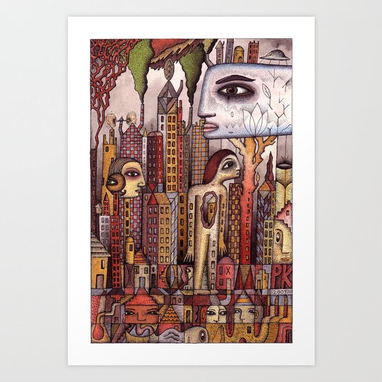 A Brief Return Art Print