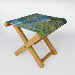 Claude Monet - Bordighera (1884) Folding Stool