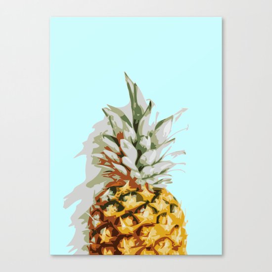 Summer Ananas Canvas Print