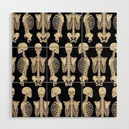 Skeletons Wood Wall Art