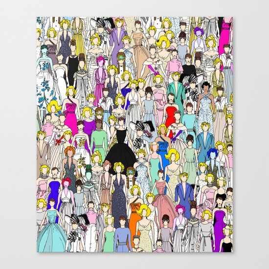 Tokyo Punks - Feminist Multicultural Unite Canvas Print