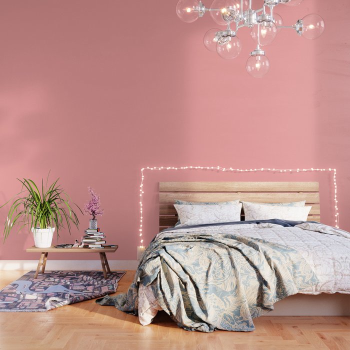 Simply Southern Rose Pink Wallpaper By Followmeinstead Society6
