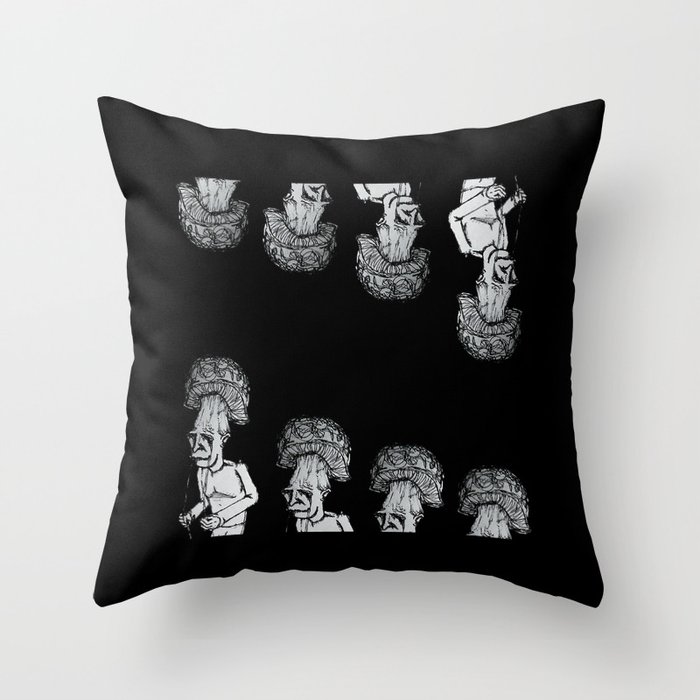 A Walk in the Park v2 Throw Pillow