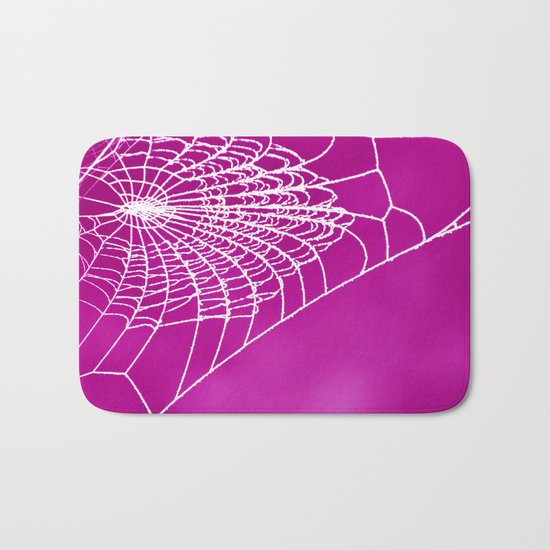 FUCHSIA WEB Bath Mat