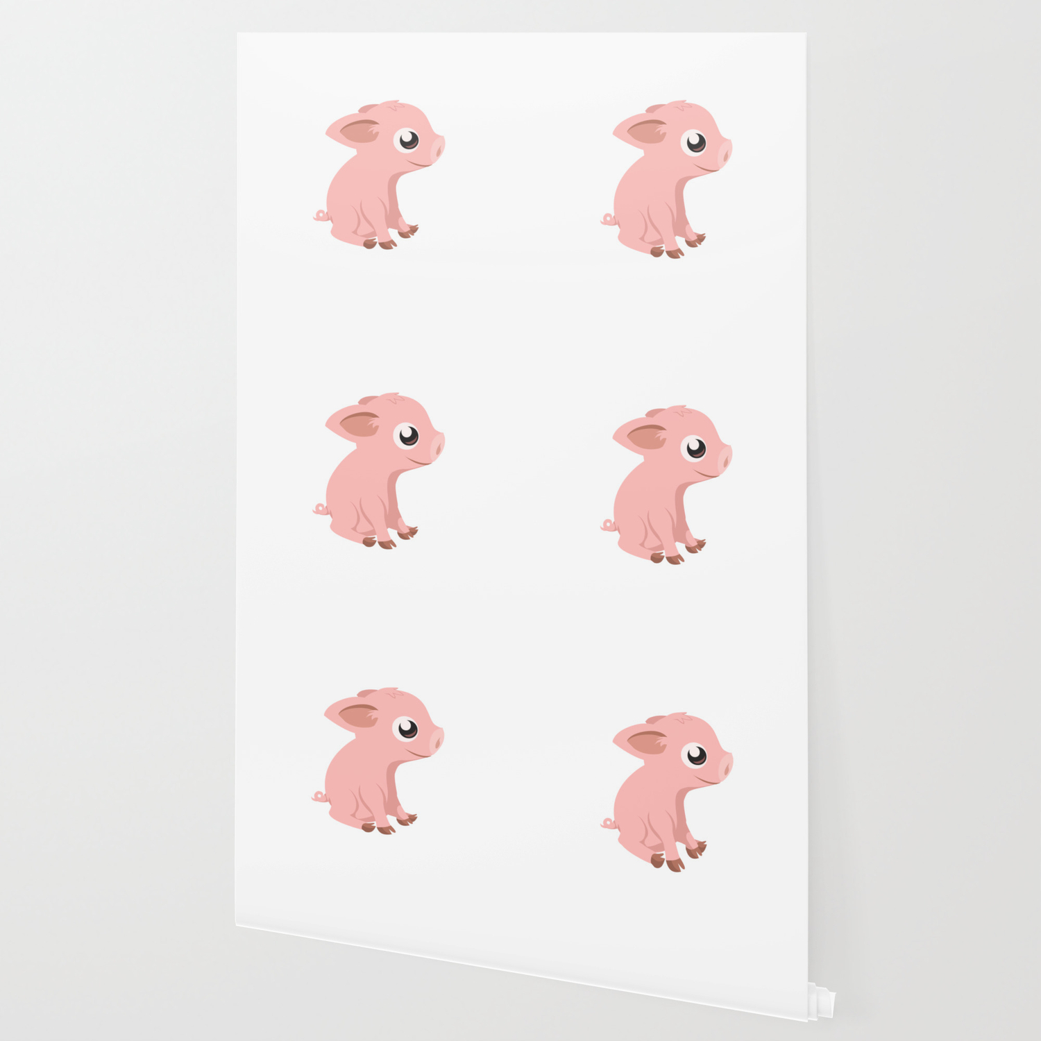 Cute Baby Pig Wallpaper By Norcalprint Society6