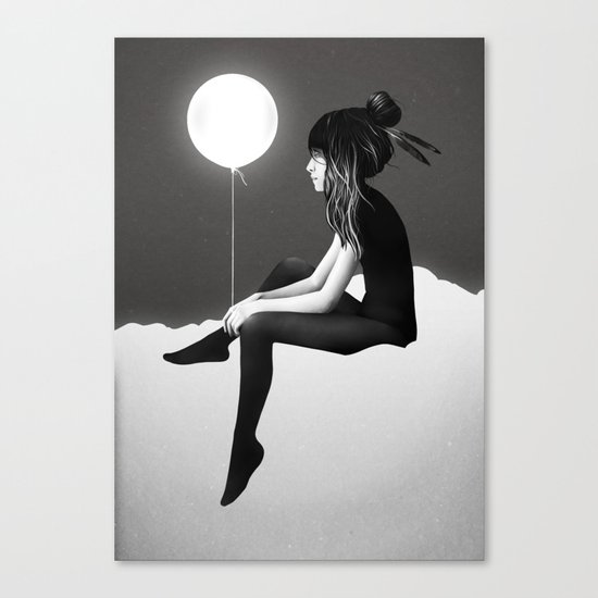No Such Thing As Nothing (By Night) Canvas Print
