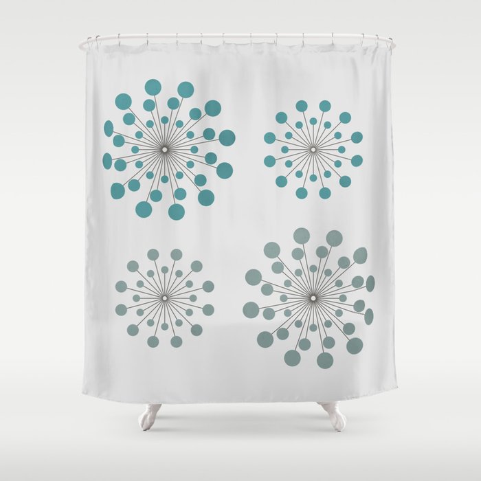 Circles - 9 Shower Curtain