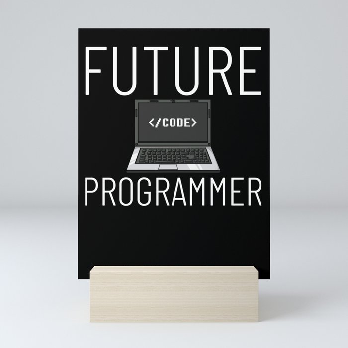 Coding Programmer Gift Medical Computer Developer Mini Art Print