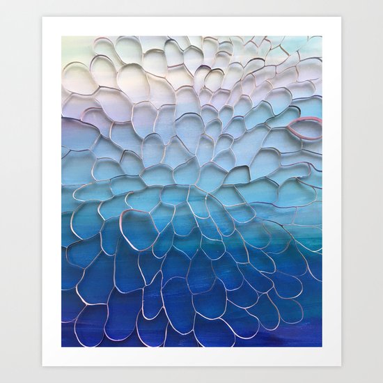 Periwinkle Dreams Art Print
