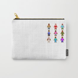Gingerbread Characters Carry-All Pouch
