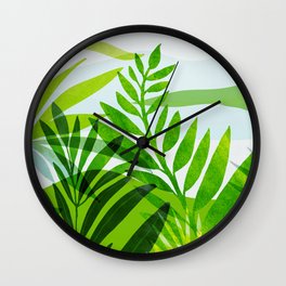 Rainforest Morning / Abstract Landscape Series Wall Clock