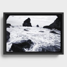 Oregon Coast Framed Canvas