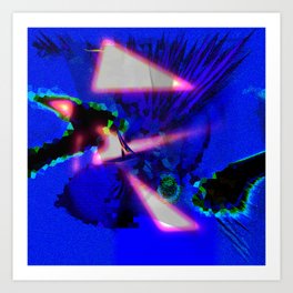 Subtrigonal Orthodontia Imagek Art Print | Abstract, Beautiful, Background, Digital, Texture, Wall, Messy, Graphic, Gradient, Abstractdesign 