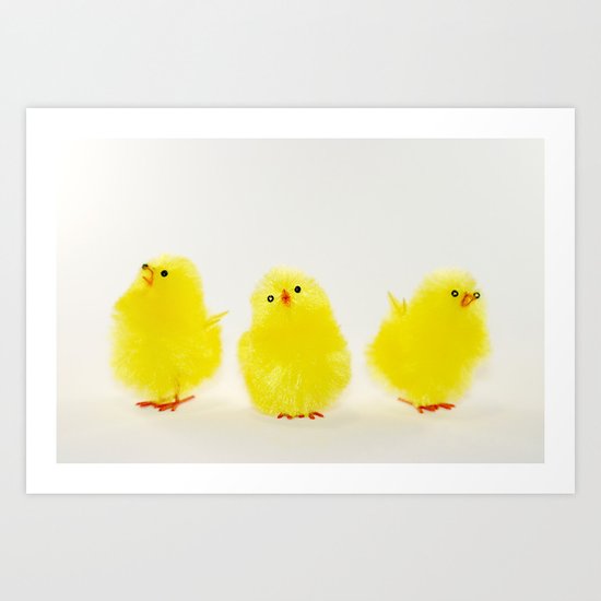 Chicks Art Print