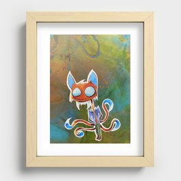 Fox Casual Recessed Framed Print