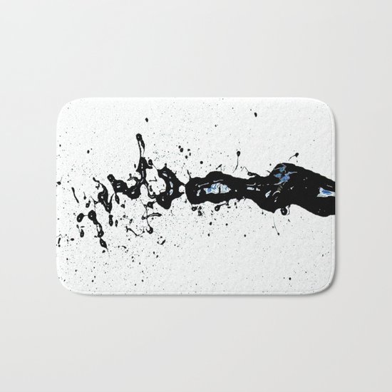 Black Love (find the "L") Bath Mat