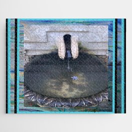 Illusions of Youth Fountain Jigsaw Puzzle