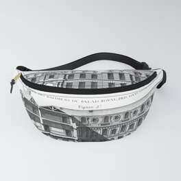 Palais-Royal on the rue St. Honoré 1754 Fanny Pack