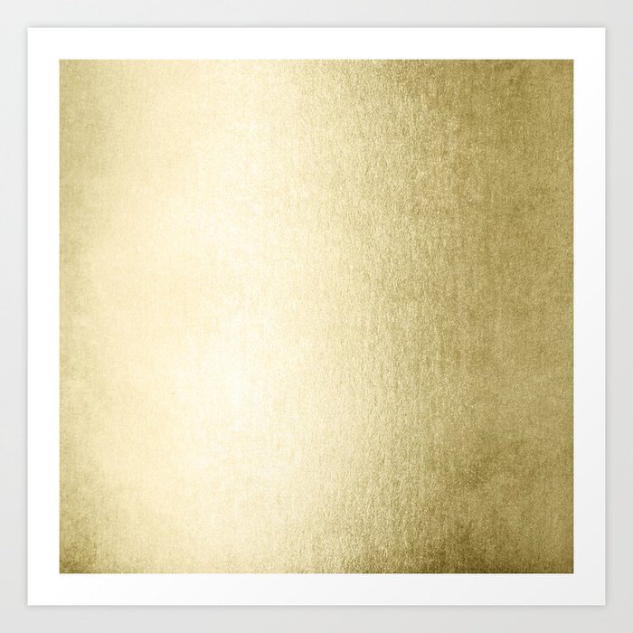 Simply Gilded Palace Gold Art Print