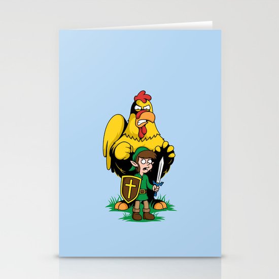 The Legend of Ernie (light background) Stationery Cards