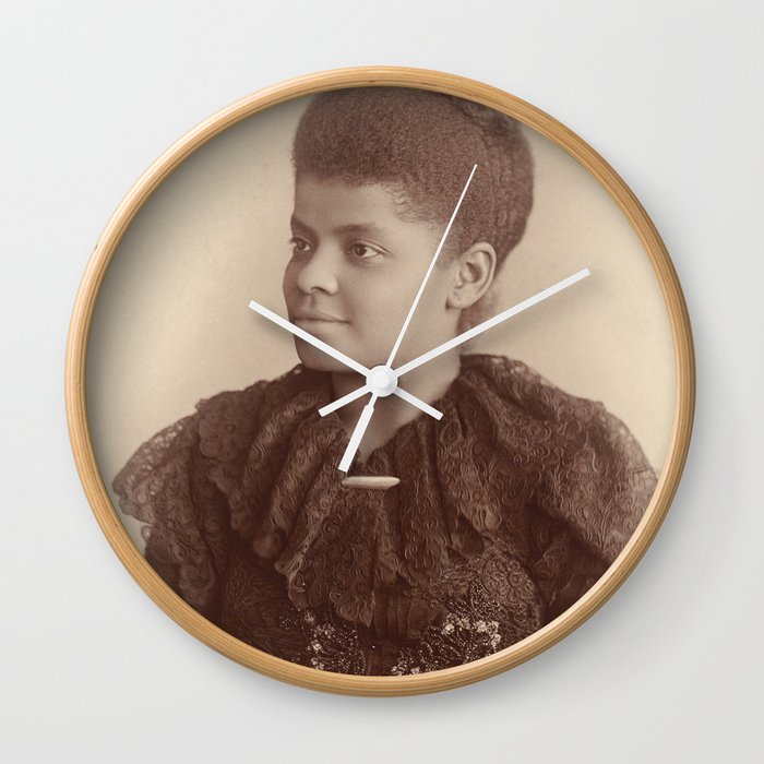 Ida B. Wells 1893 Wall Clock