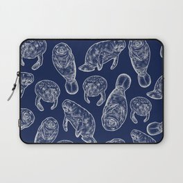 Manatee Pattern Handbag Case Cover Laptop Sleeve Computer Bag