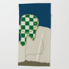 Fall into thoughts 2 Beach Towel