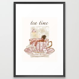 Tea Time Framed Art Print