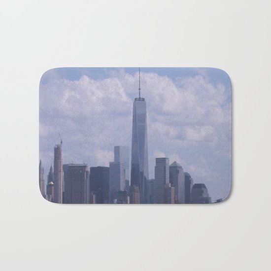 NY Cityscape Bath Mat