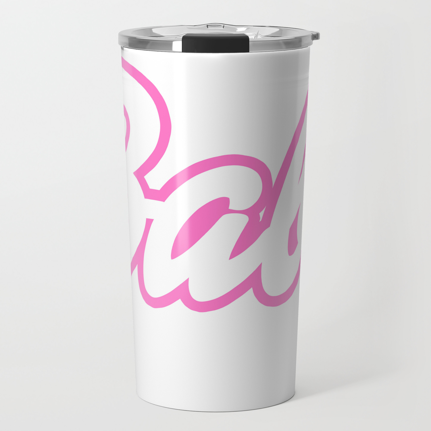 barbie travel mug