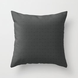 Luxurious black pattern  pillow Throw Pillow