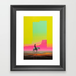 Neon West • Sour Diesel - v01 Framed Art Print