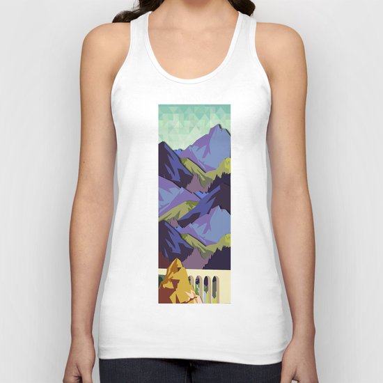 The Great, Great Night Mountain No. 10 Unisex Tank Top