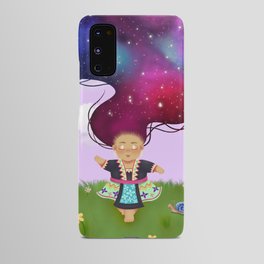 Nova Queen, Hmong Girl Galaxy Wall Art Android Case