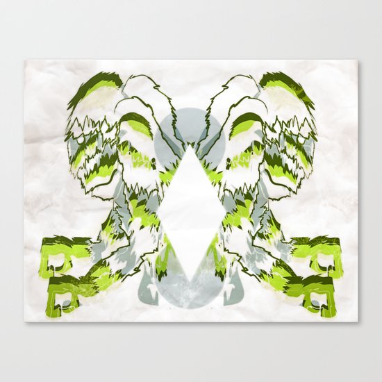 Abominable Snowman Canvas Print